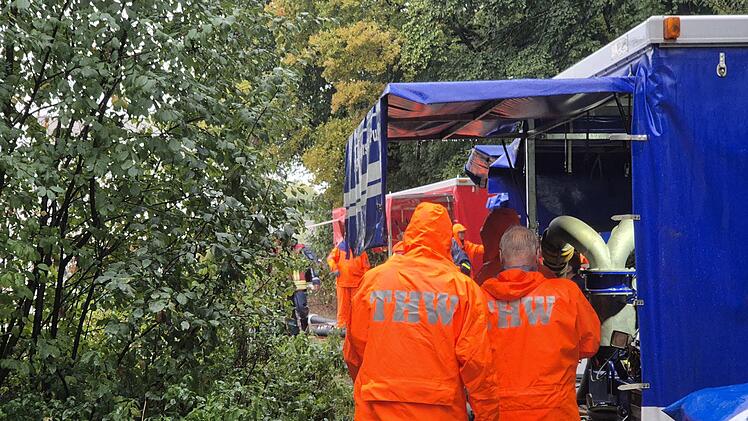 Starkregen in Nordrhein-Westfalen