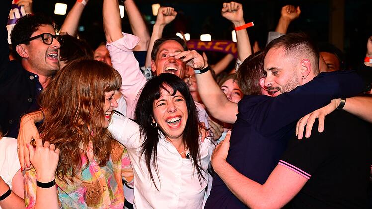 Abgeordnetenhaus-Wahl Berlin - Wahlparty Die Linke