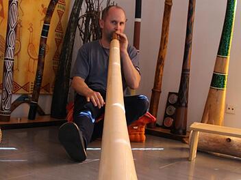 Marco Munsch hat vor zehn Jahren erstmals Bekanntschaft mit dem Instrument gemacht. Foto: Helke Renner