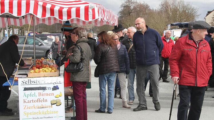 Beim Marktbummel ...