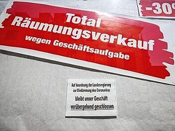 Die Corona-Krise setzt einem Teil des Handels stark zu. Foto: Michael Reichel, dpa