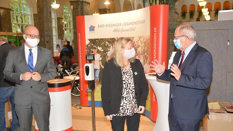 Die 23. Bad Kissinger Gesundheitstage sind eröffnet. Foto: Peter Rauch