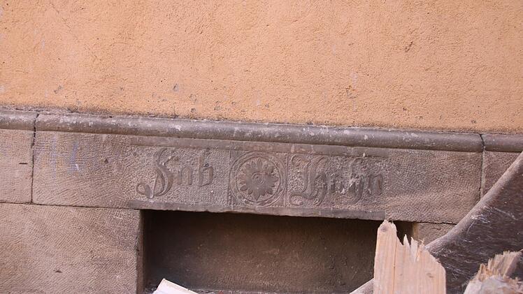 Dieser Stein soll gesichert werden.