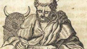 Der heilige Lukas schreibt auf dieser Darstellung ganz traditionell mit dem Federkiel. Seine Nachfolger im Geiste sind viel moderner.  Foto: Archiv