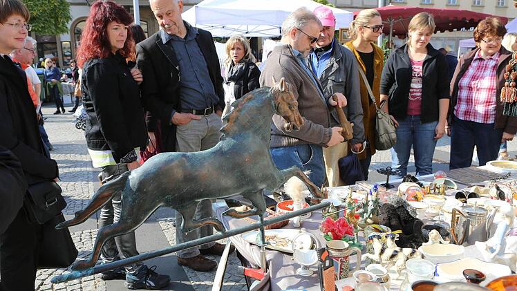 Antikmarkt Bamberg 2014 Foto: Barbara Herbst