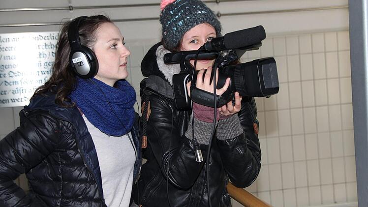 Impressionen vom Filmdreh Foto: Dagmar Besand