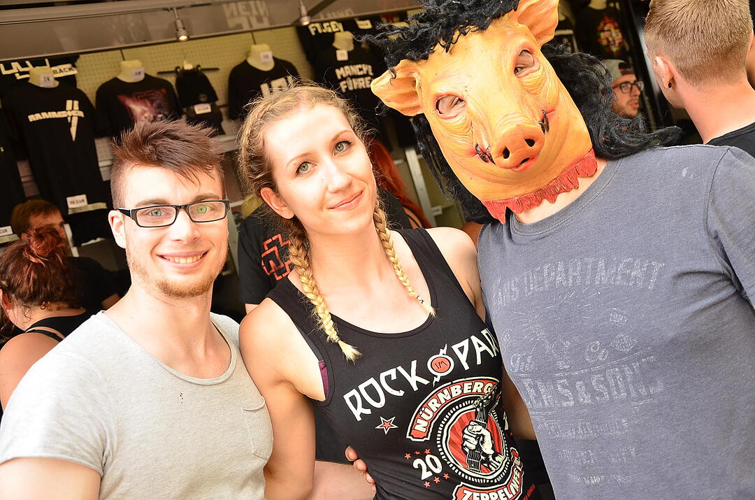 Rock im Park: Die Besucher am Sonntag