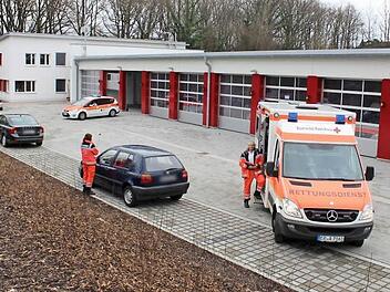 Ein idealer Zweckbau ist die neue Rettungswache des BRK in Höchstadt.   Foto: Andreas Dorsch