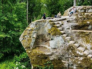 Die Burgruine Rotenhan bei Ebern - viele weitere Ausflugsideen gibt der Haßberge Tourismus e.V. Foto: Andreas Hub/Hassberge Tourismus e.V.