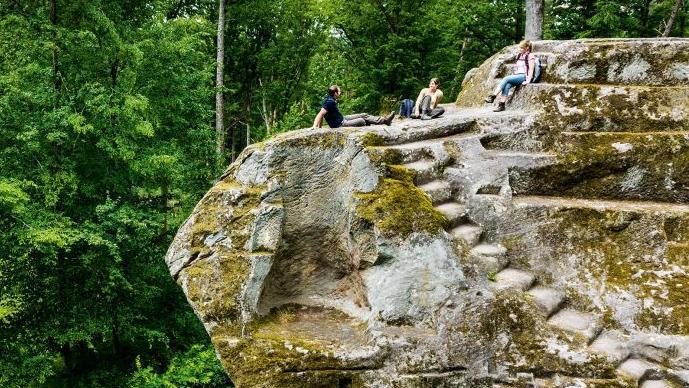 Die Burgruine Rotenhan bei Ebern - viele weitere Ausflugsideen gibt der Haßberge Tourismus e.V. Foto: Andreas Hub/Hassberge Tourismus e.V.