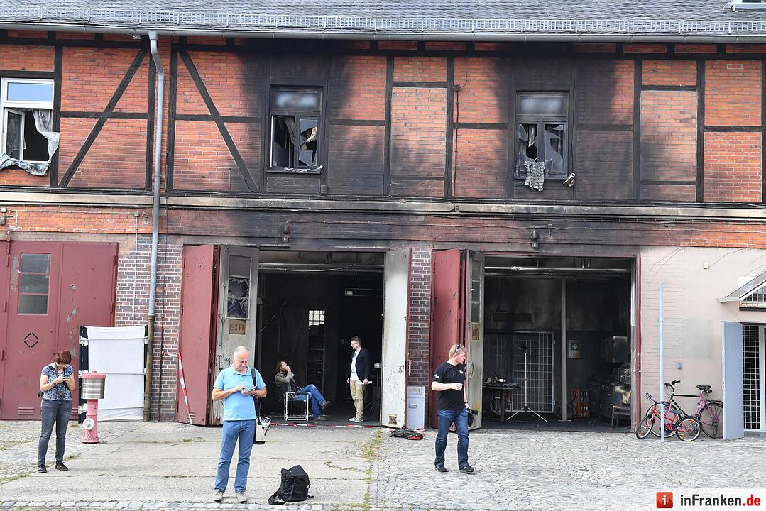Eindrücke vom Set des Franken-Tatorts