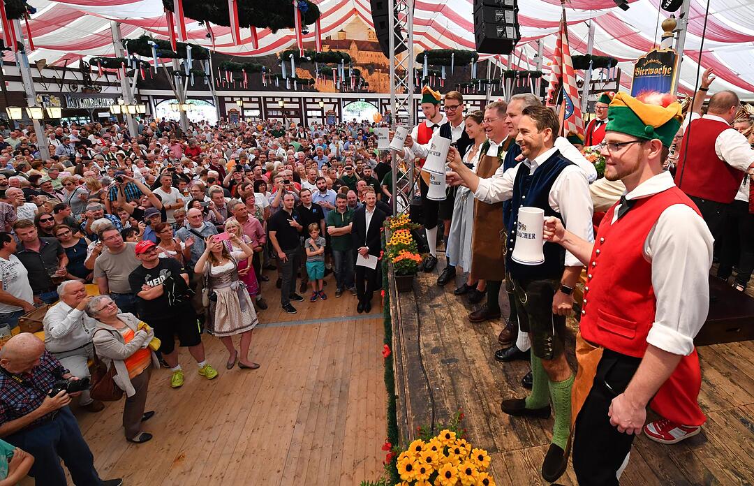 Kulmbacher Bierwoche - die Eröffnung