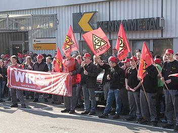 Demonstrationen schließt Gewerkschafter Matthias Gebhardt von der IG Metall nicht aus. Die Konzernpolitik sei so nicht länger hinnehmbar.  Foto: Josef Hofbauer