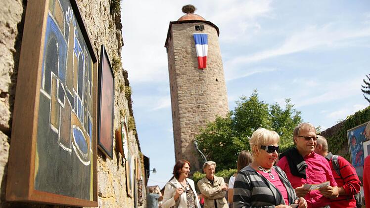 Auf dem Künstlermarkt