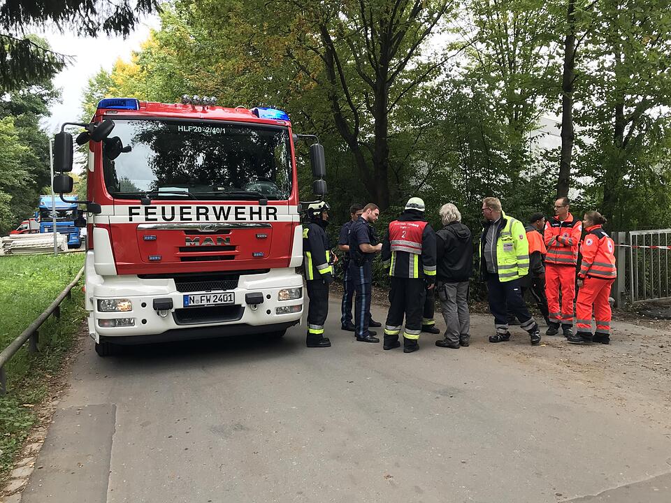Nürnberg: Munitionsfund in der Braillestraße - vermutlich Phosphorbombe