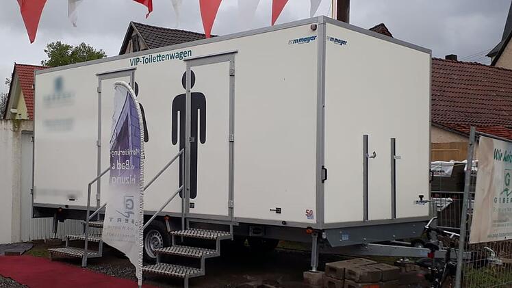 Kulmbach: "VIP-Toilettenwagen" geklaut - kurioser Diebstahl nach Veranstaltung
