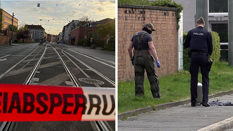 N&uuml;rnberg: Polizeieinsatz und Stra&szlig;ensperrungen wegen verd&auml;chtigem Gegenstand