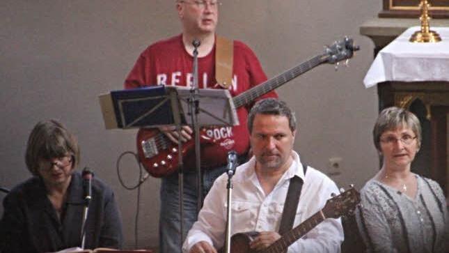 Die Band "Effata" Foto: Helmut Will