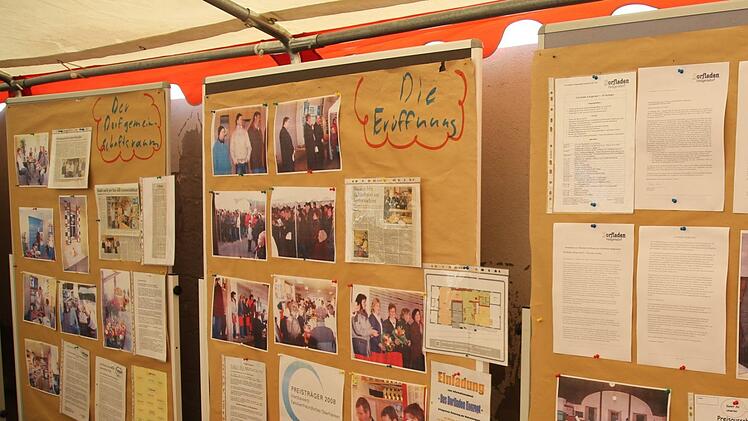 Bei der Jubiläumsfeier zum 10.  Jubiläum wurden auch die Entwicklung der Idee und ihre Umsetzung dokumentiert. Foto: Bettina Knauth