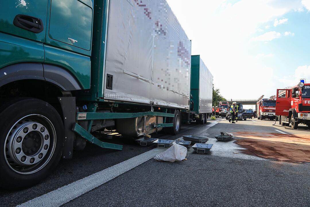 A70 bei Viereth: Kollision im Feierabendverkehr