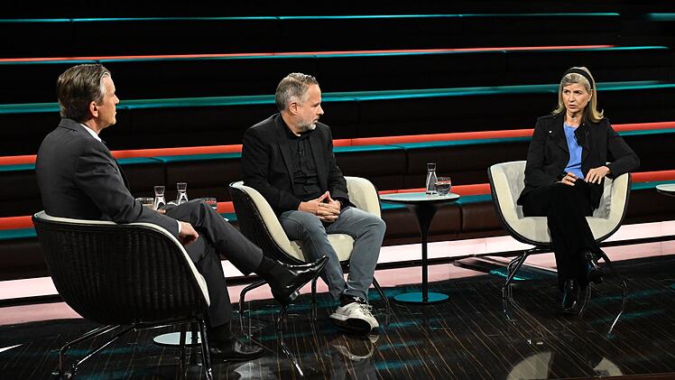 Markus Lanz (links) sprach mit seinen G&auml;sten &uuml;ber die alternde Gesellschaft.