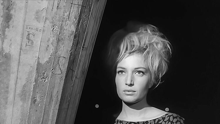 Zwischen Liebe und Trostlosigkeit: Monica Vitti als Vittoria in Antonionis Filmdrama "Liebe 1962" ("L'Eclisse") aus dem Jahr 1962.