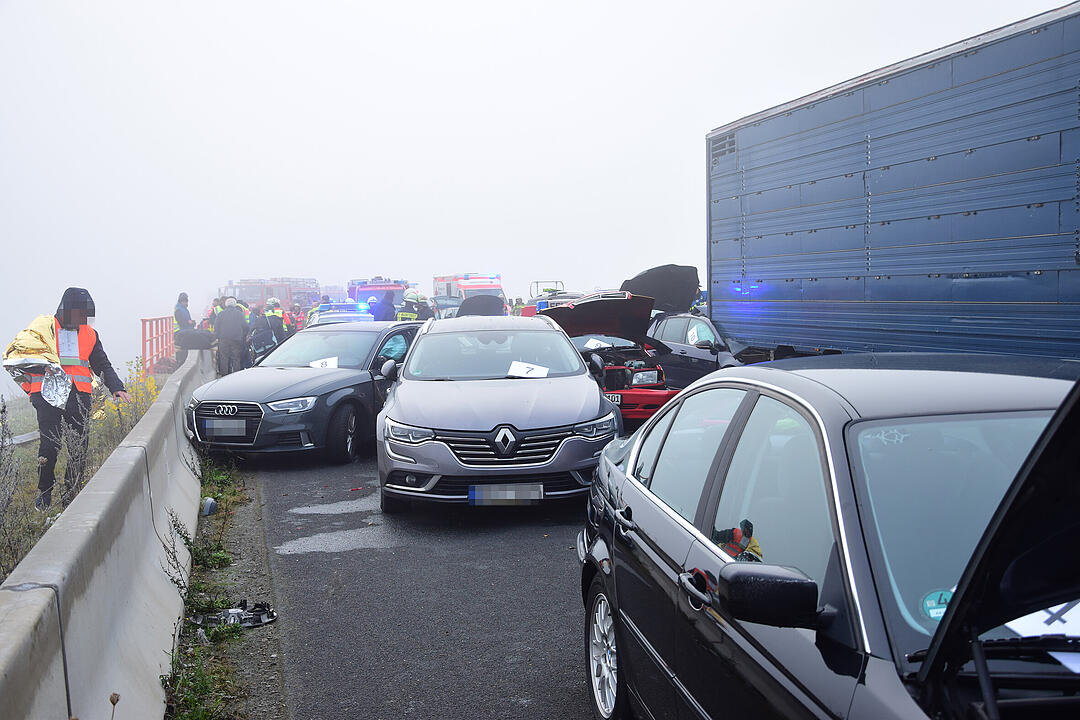 Glatteisunfall auf A 7