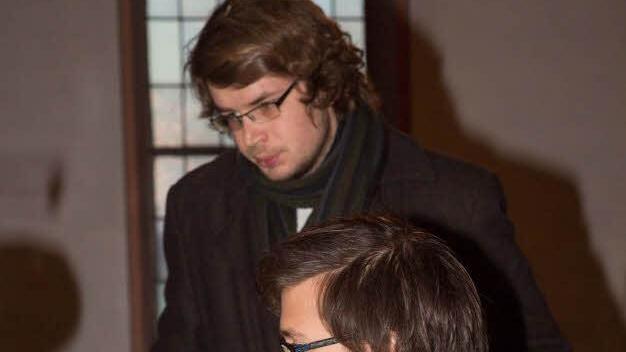 Thomas Bär an der Orgel