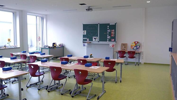 In den sanierten Klassenzimmern soll das Lernen noch mehr Spaß machen als vorher.    Foto: Richard Sänger