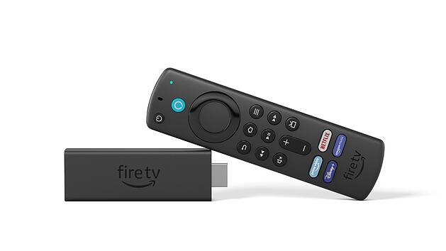Der neue Fire TV Stick 4K Max von Amazon: Der bisher leistungsstärkste Fire TV Stick des Online-Händlers trumpft unter anderem mit extrem flüssigem 4K-Streaming  und einer Verknüpfung mit deinem Smart Home.