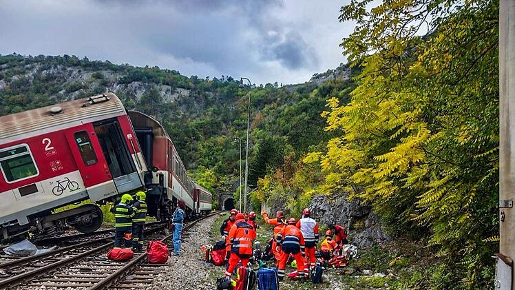 Viele Verletzte bei Zugkollision in der Slowakei