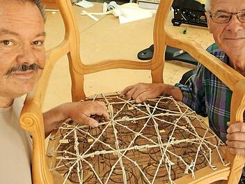 Handwerker mit Leib und Seele: Herbert und Ernst Sauerschell (rechts)