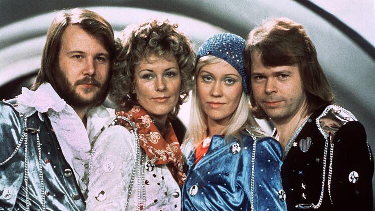 Abba Mitte der 1970er Jahre