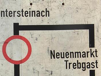 Die Ortsdurchfahrt von Untersteinach ist gesperrt. Foto: Jürgen Gärtner