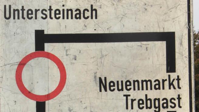 Die Ortsdurchfahrt von Untersteinach ist gesperrt. Foto: Jürgen Gärtner