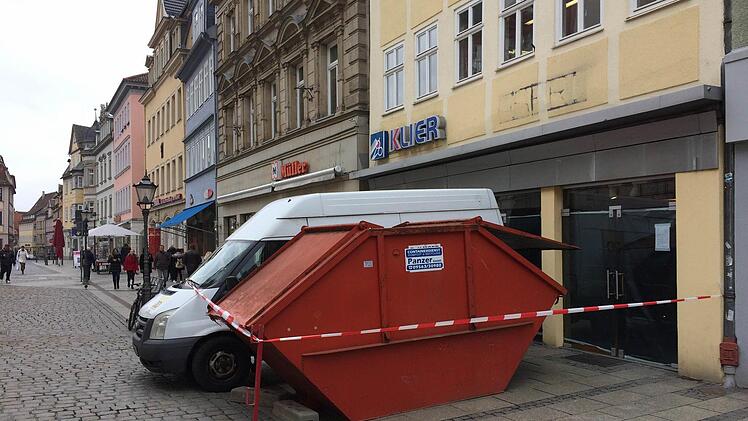 Die Umbauarbeiten in der Spitalgasse 5 haben begonnen. Foto: Oliver Schmidt