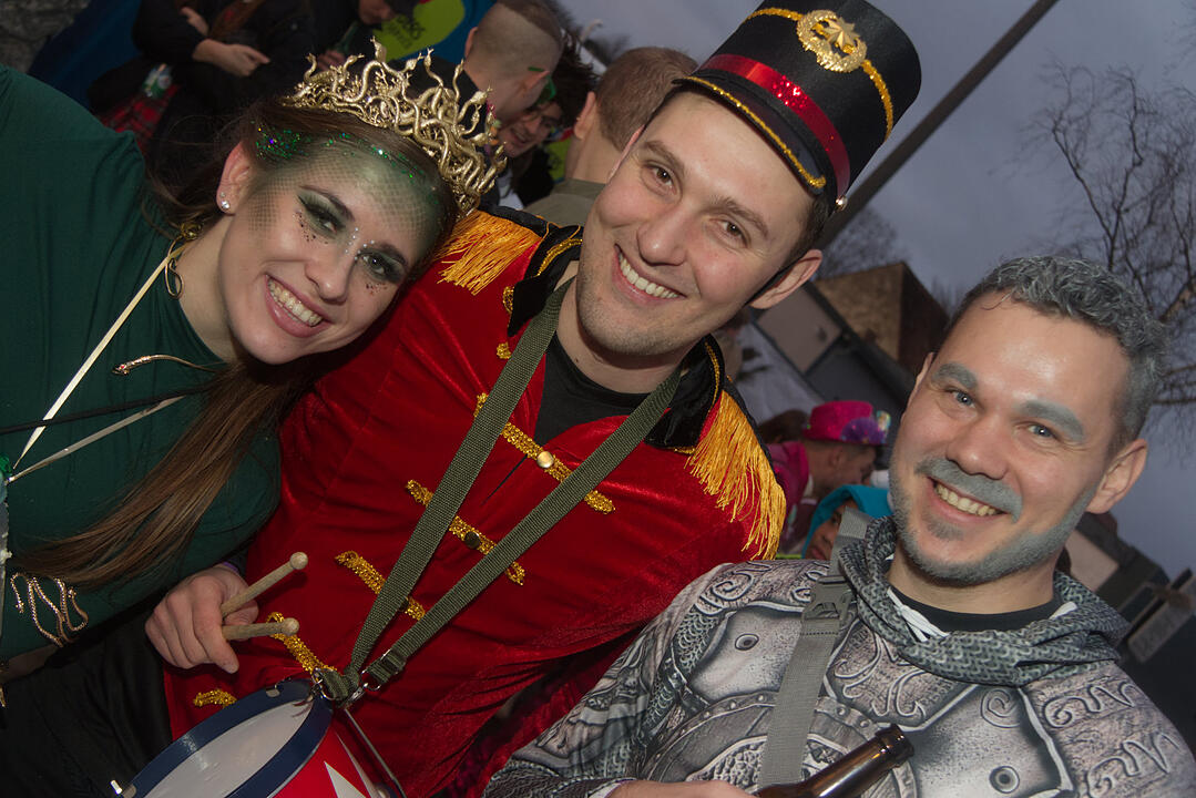 Faschingsumzug und After-Zug-Party