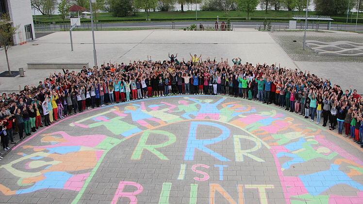 Realschüler stehen ein für Intoleranz Fotos: Sabine Herteux