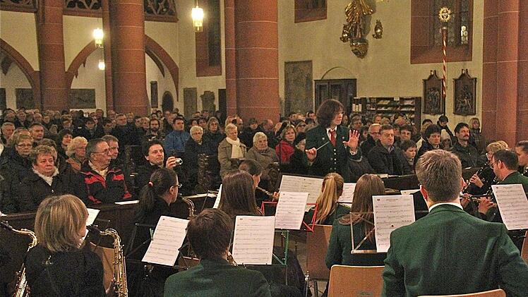 Hauptorchester der Stadtkapelle.