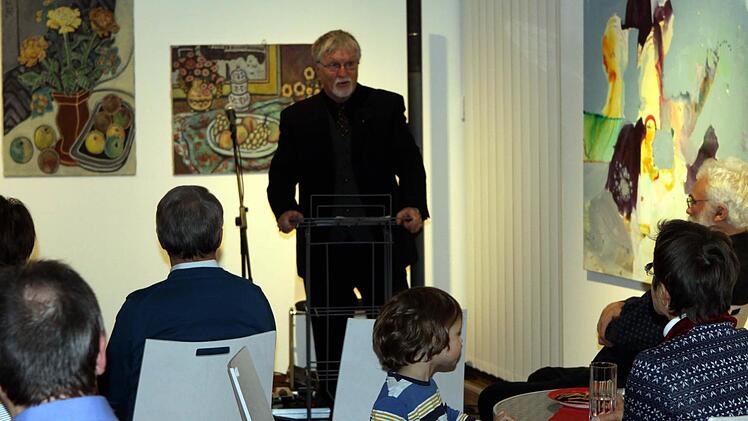 Impressionen von der Eröffnung der Jahresausstellung des Kronacher Kunstvereins. Foto: Michael Wunder