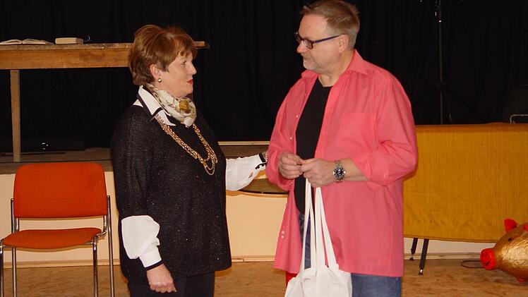 Neujahrsempfang des Kunsthaus e.V. in Bad Brückernau. Foto: Brigitta Kempe-Wolf