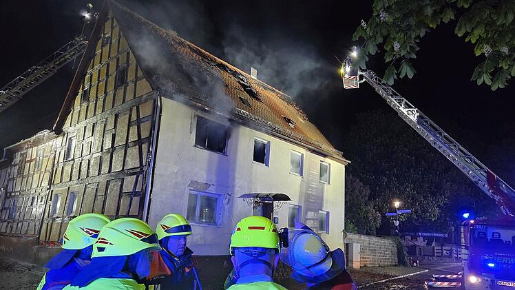 Toter bei Hausbrand in Burgbernheim