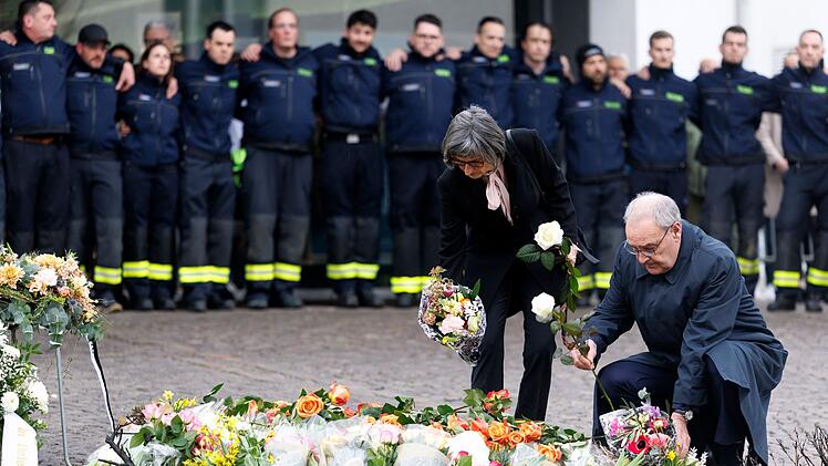 Trauer nach Busbrand in der Schweiz