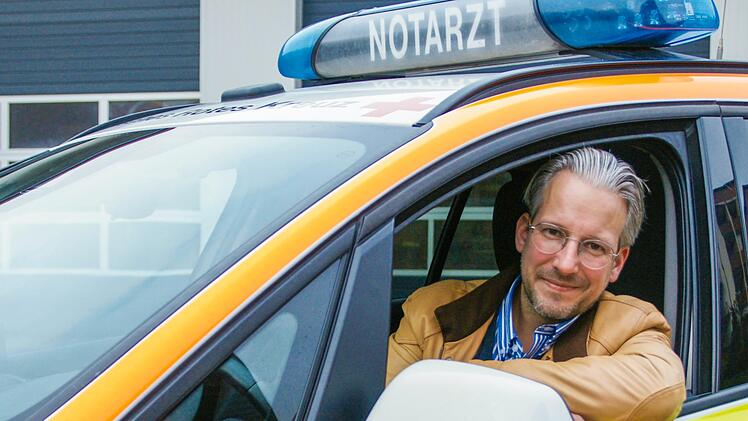 Hammelburgs Notärzte-Obmann Markus Holleber sieht große Lücken in der Abdeckung der Notfallversorgung, besonders in seinem Beritt und Bad Brückenau.  Foto: Steffen Standke