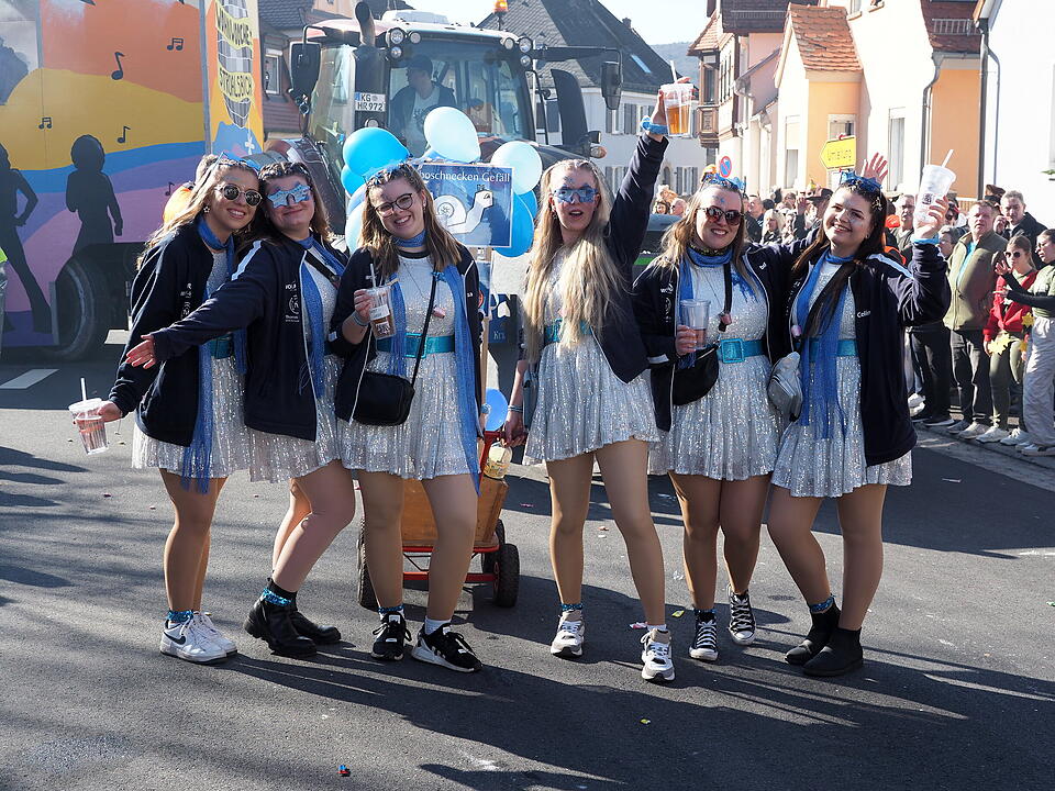 Buntes Faschingstreiben in Unterfranken!