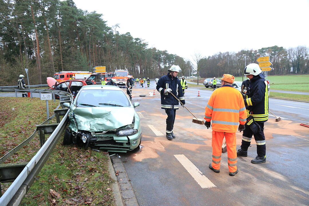Unfall zwischen Weiher und Dormitz