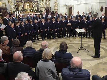 Eine tolle Akustik bescheinigte die Chormanagerin der Domspatzen der Gößweinsteiner Basilika.Thomas Weichert