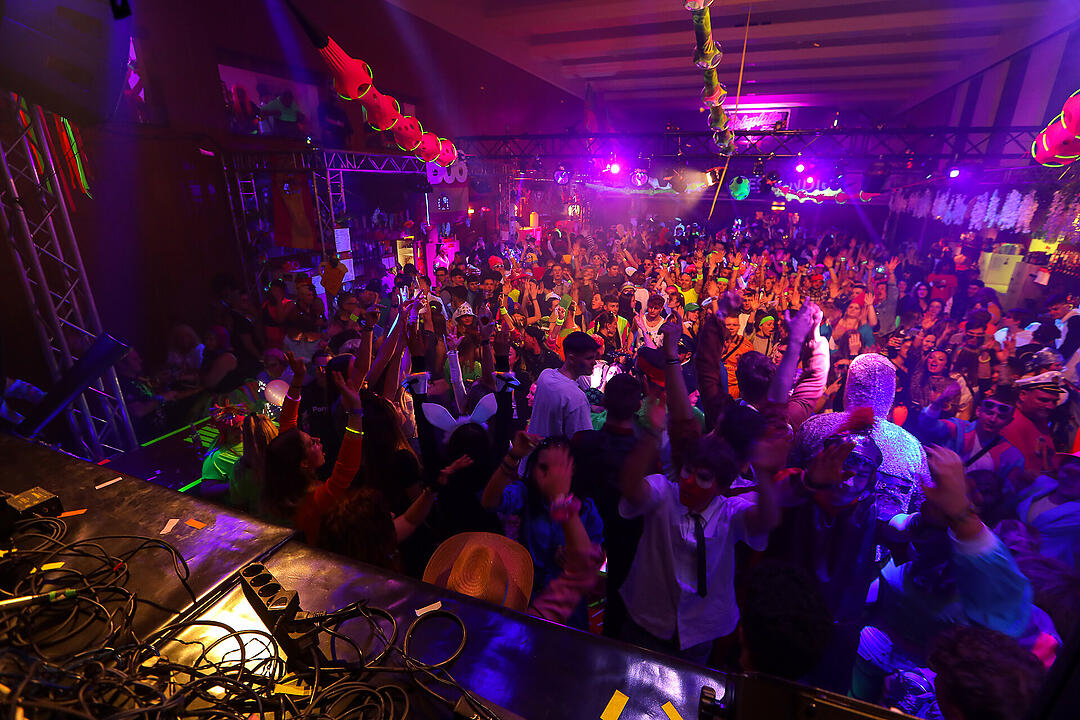Beste Partystimmung in der Stadthalle