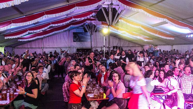 Impressionen vom "Oktopafest" mit der "Original Prinz Albert Blasmusik" in Coburg.Foto: Jochen Berger