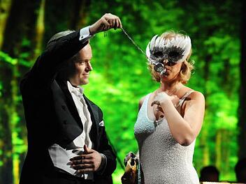 Sie begeisterten ihr Publikum im Kurtheater: Stefan Reichmann und Lisa Koroleva. Foto: Christian Dijkstal